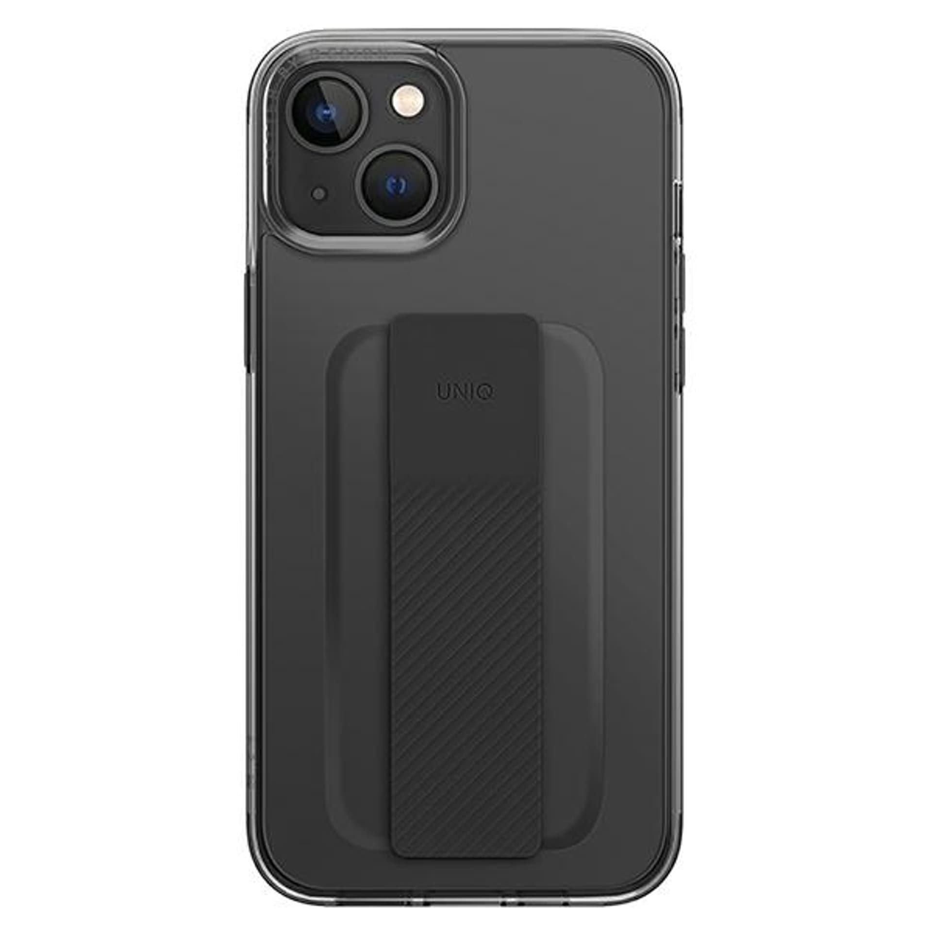 

UNIQ etui Heldro Mount iPhone 14 Plus 6,7" czarny/vapour smoke