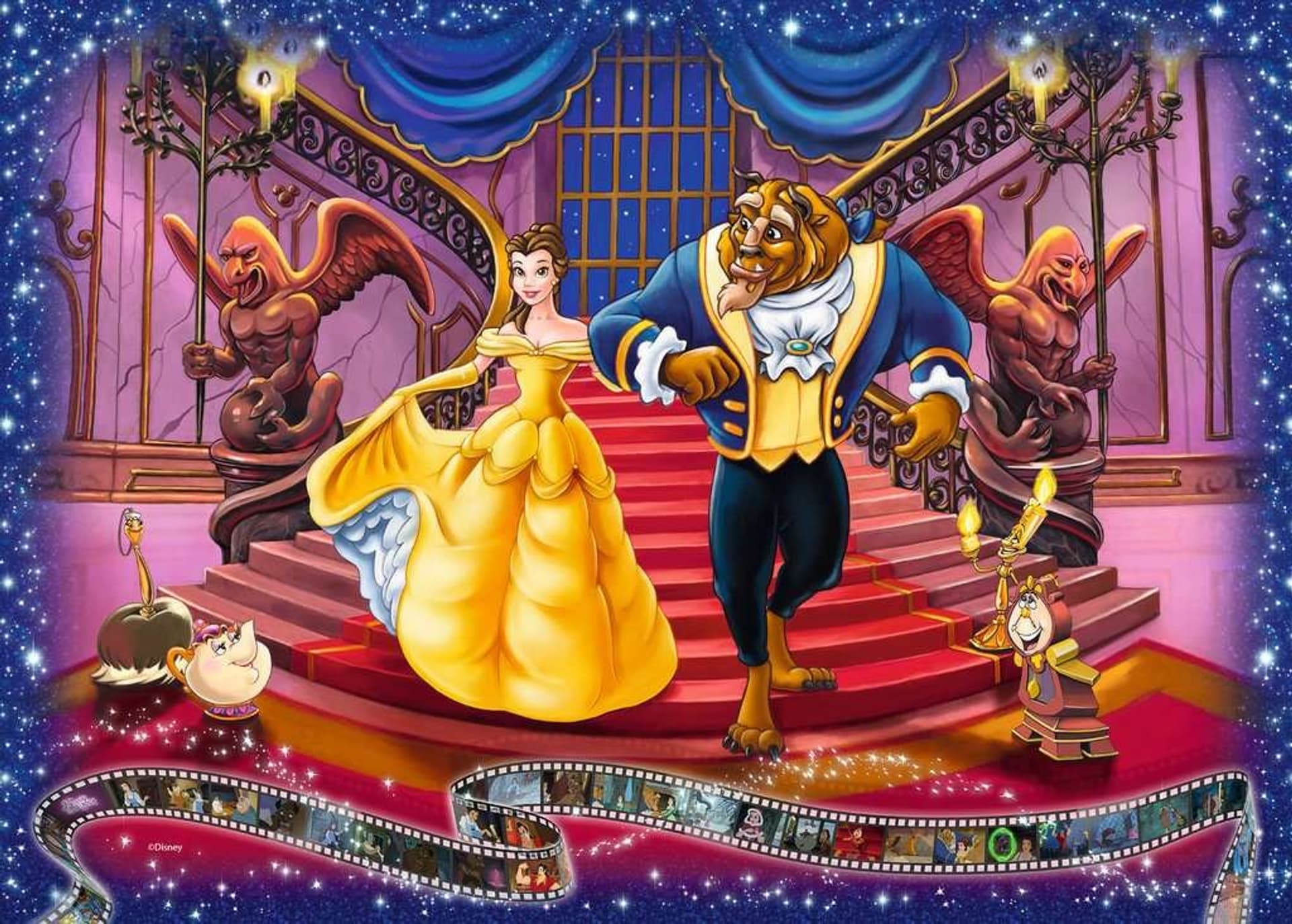 

Puzzle 1000 elementów Walt Disney Piękna i Bestia