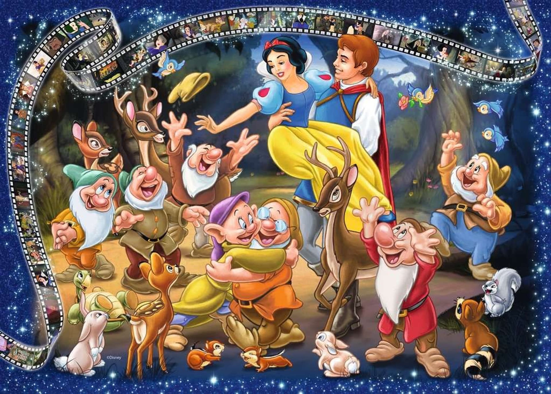 

Puzzle 1000 elementów Walt Disney Królewna Snieżka