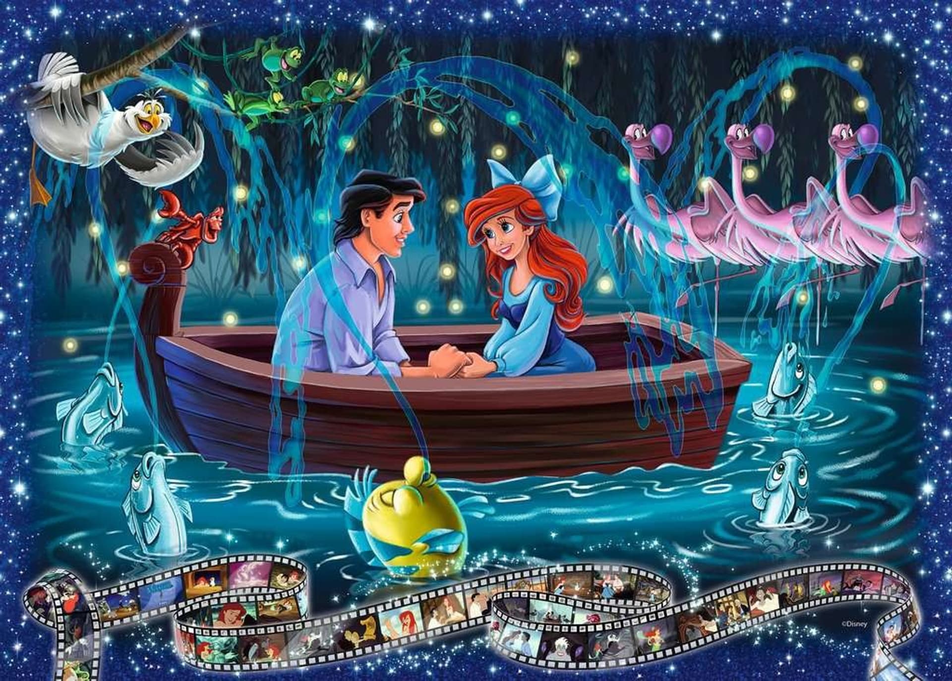 

Puzzle 1000 elementów Walt Disney Mała Syrenka