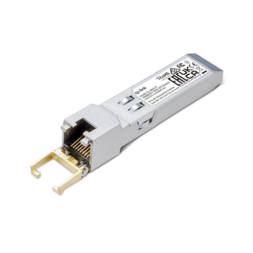

TP-LINK TL-SM331T 1000BASE-T RJ45 SFP MODULE