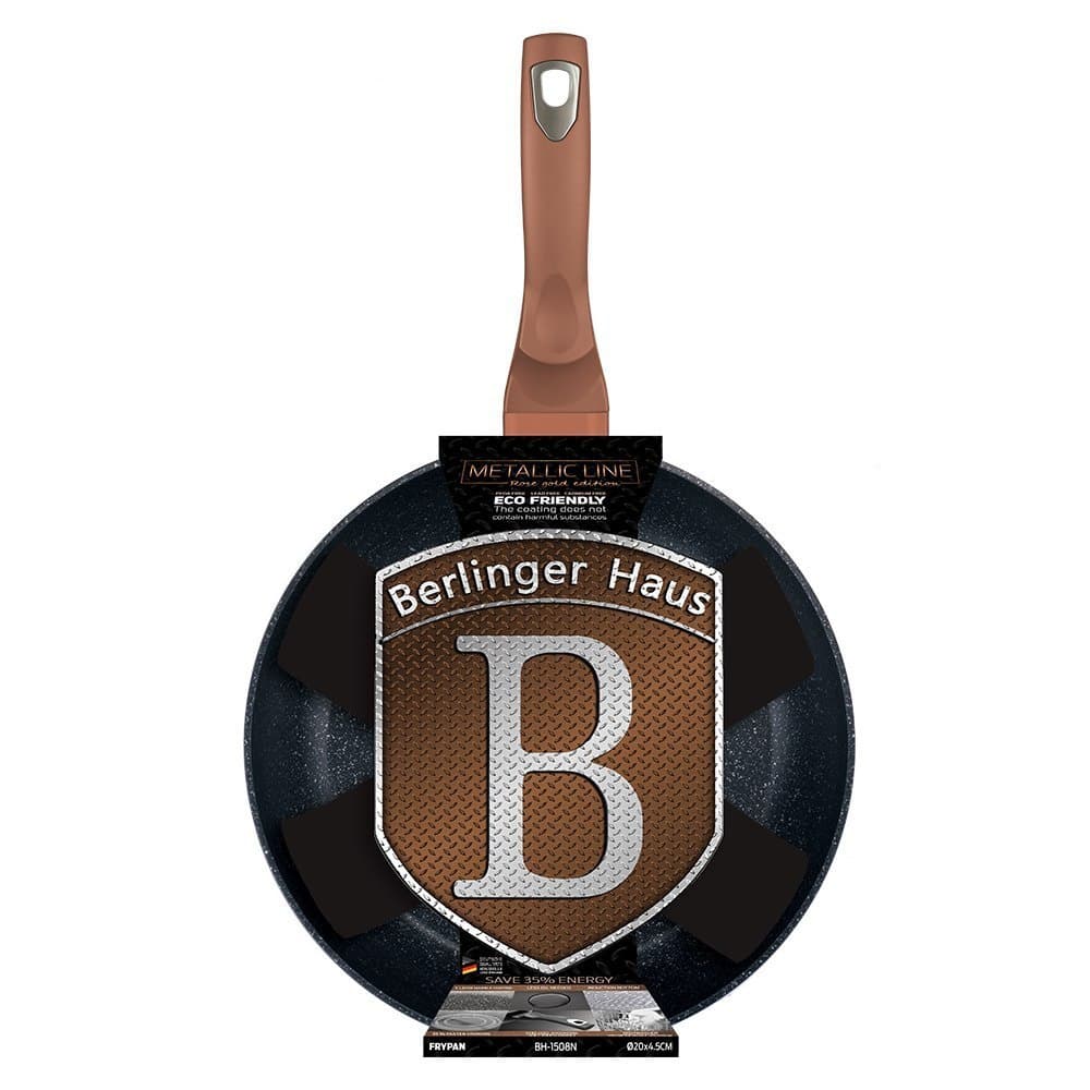 

PATELNIA GRANITOWA 28cm BERLINGER HAUS ROSE GOLD BH-1510