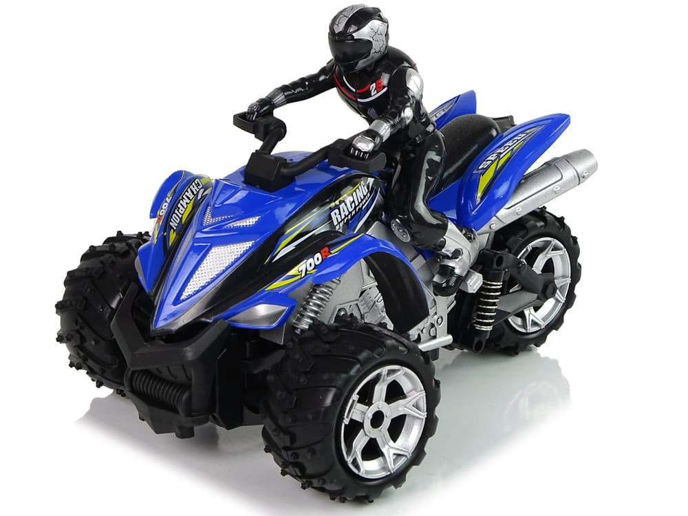 

Quad Rock Crawler Trójkołowy Zdalnie Sterowany 1:12 2,4G Niebieski