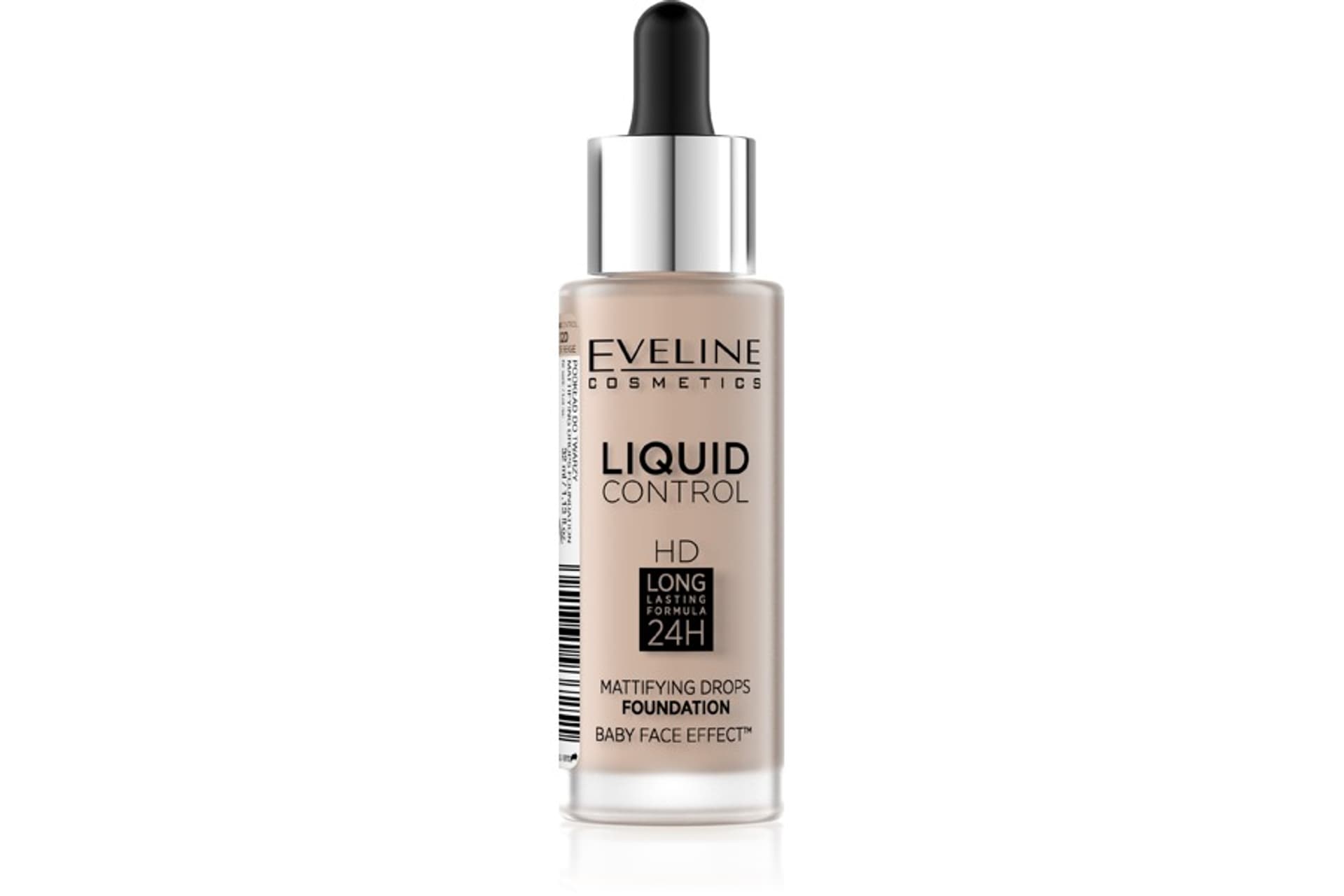 

Eveline Liquid Control HD Podkład do twarzy z dropperem nr 020 Rose Beige 32ml