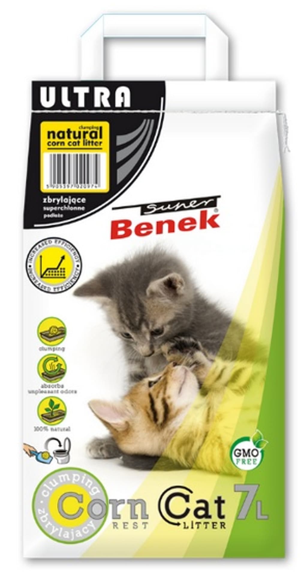 

SUPER BENEK Corn Cat Ultra Naturalny 7l