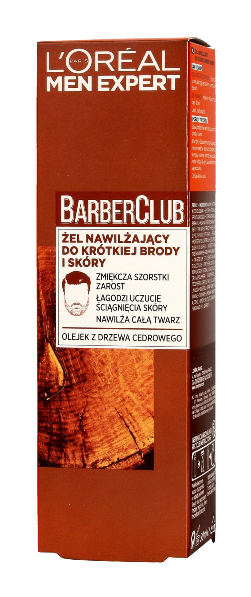 

Loreal Men Expert Barber Club Żel nawilżający do krótkiej brody i skóry 50ml