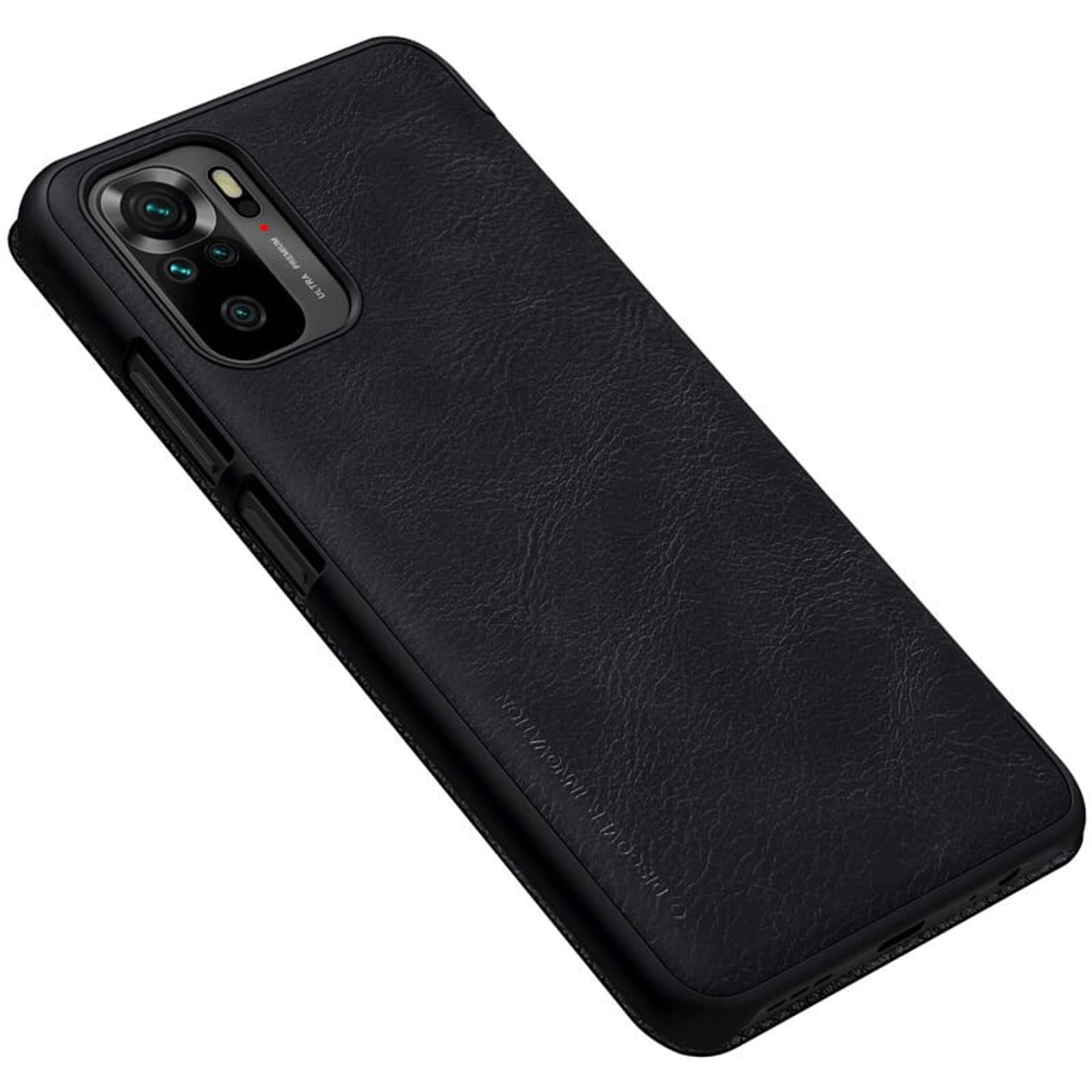 

Etui Qin Leather Xiaomi Redmi Note 10 4G/Note 10s Czarne