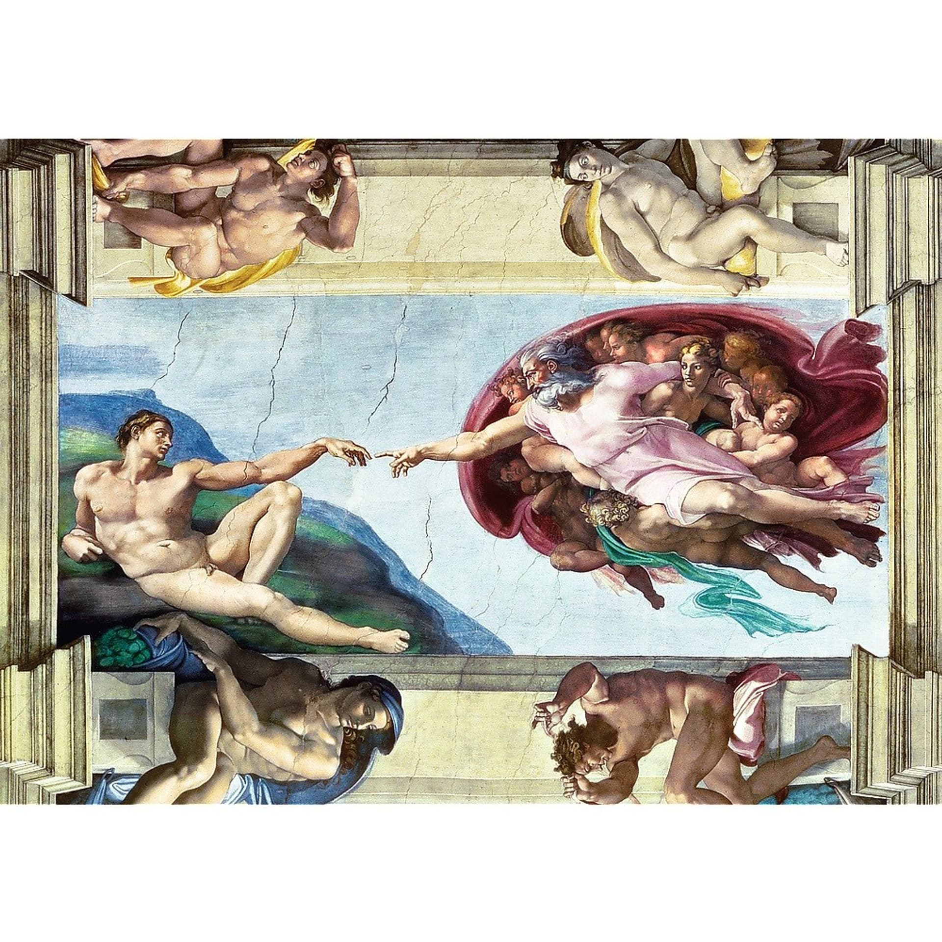

Puzzle 1000 elemetów Art Collection Stworzenie Adama