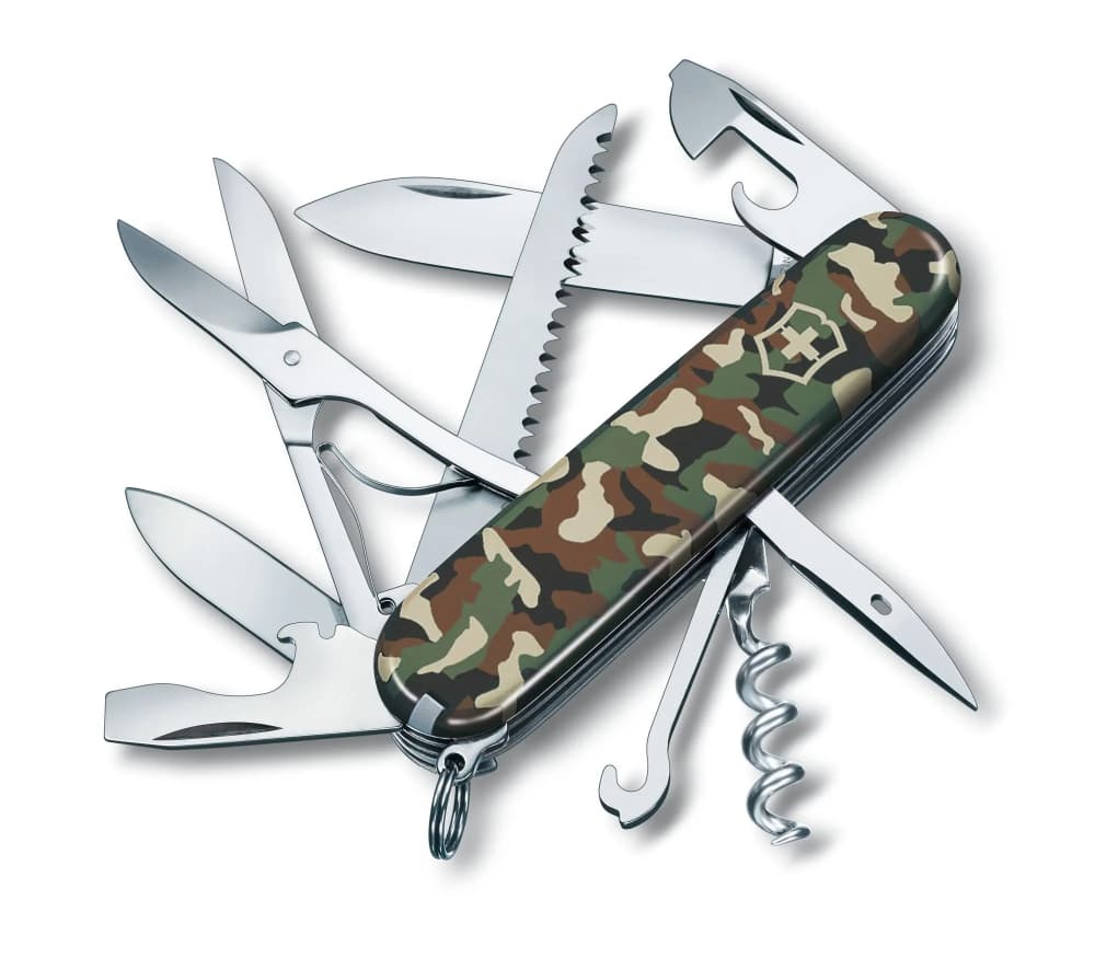 

Scyzoryk Victorinox Huntsman, 91mm, Celidor, Woodland Camo
