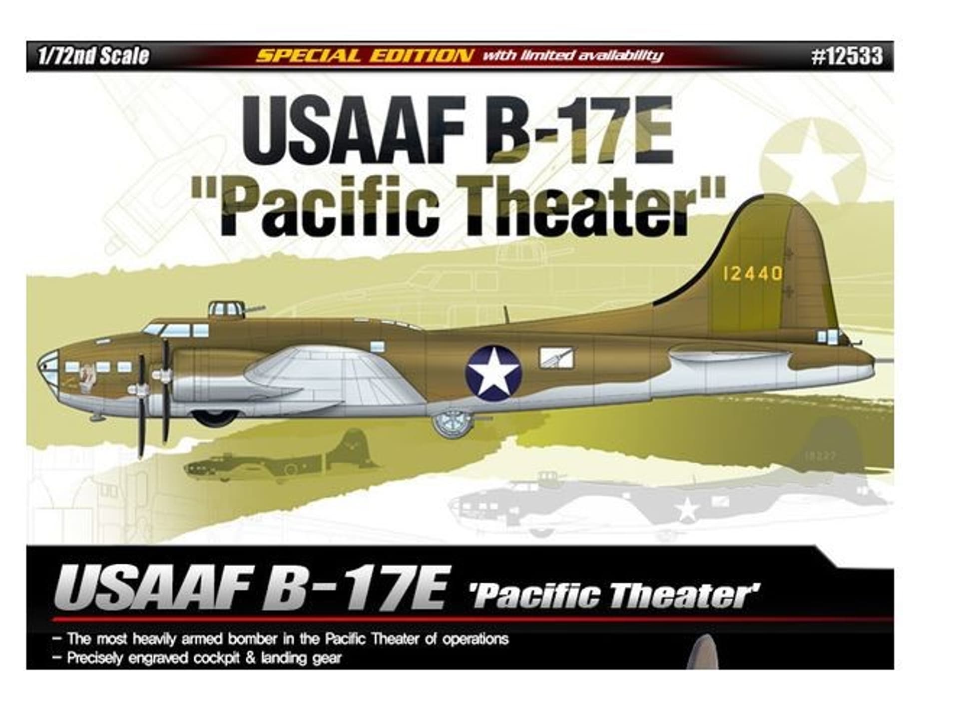 

Model plastikowy Boeing B-17E USAAF Pacific Theater