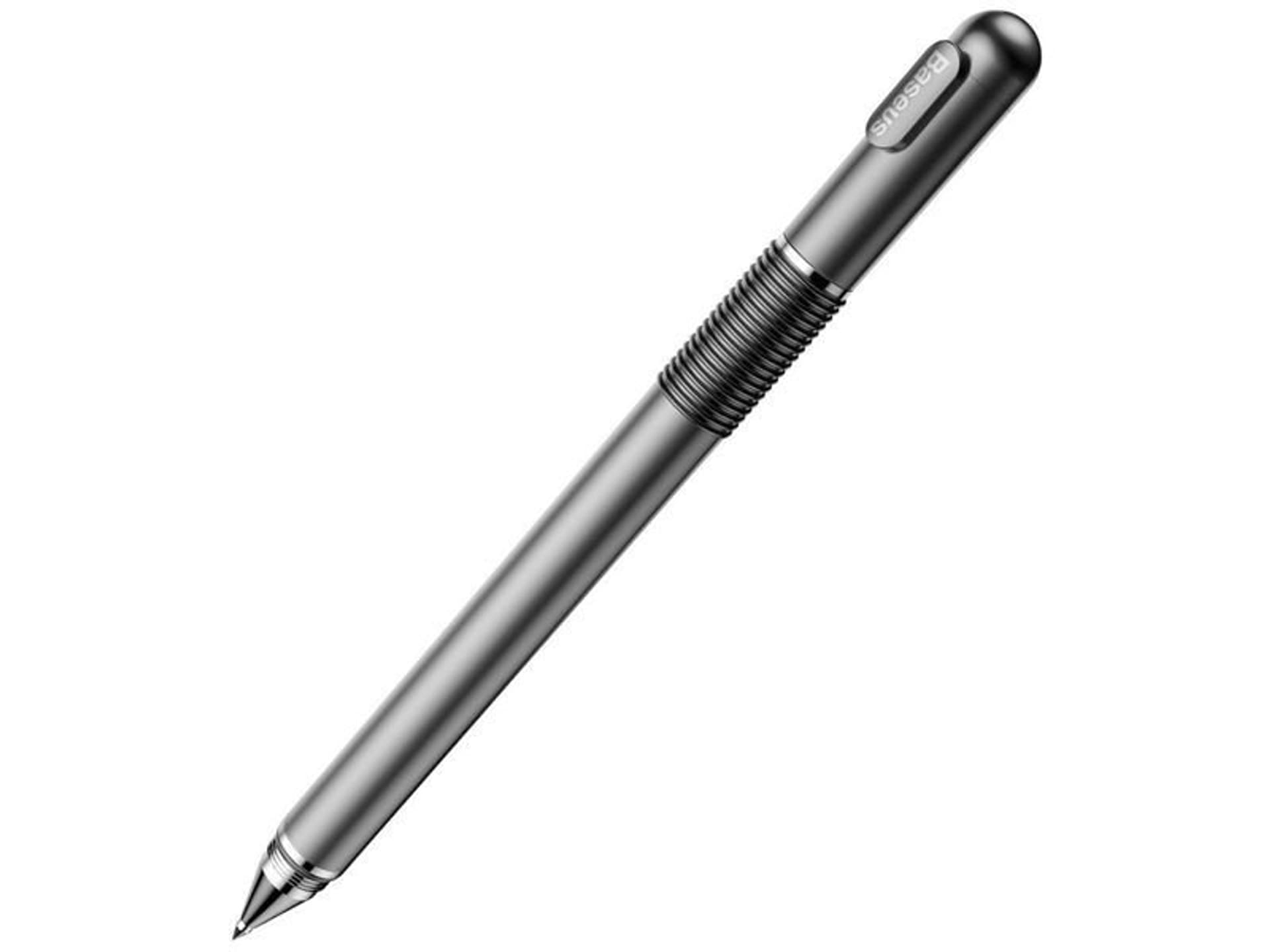 

Rysik do ekranów precyzyjny dłygopis 2w1 Baseus Household Pen Czarny