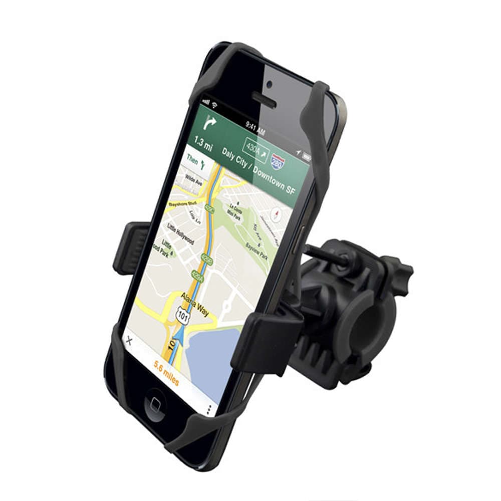 

Uchwyt rowerowy Holder na rower motocykl hulajnogę na kierownicę do telefonu Czarny