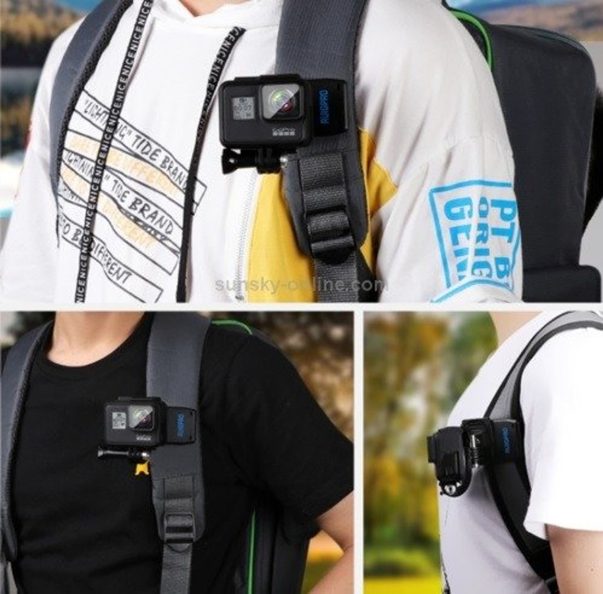 

Mocowanie 360° typu Strap RUIGPRO do kamer sportowych