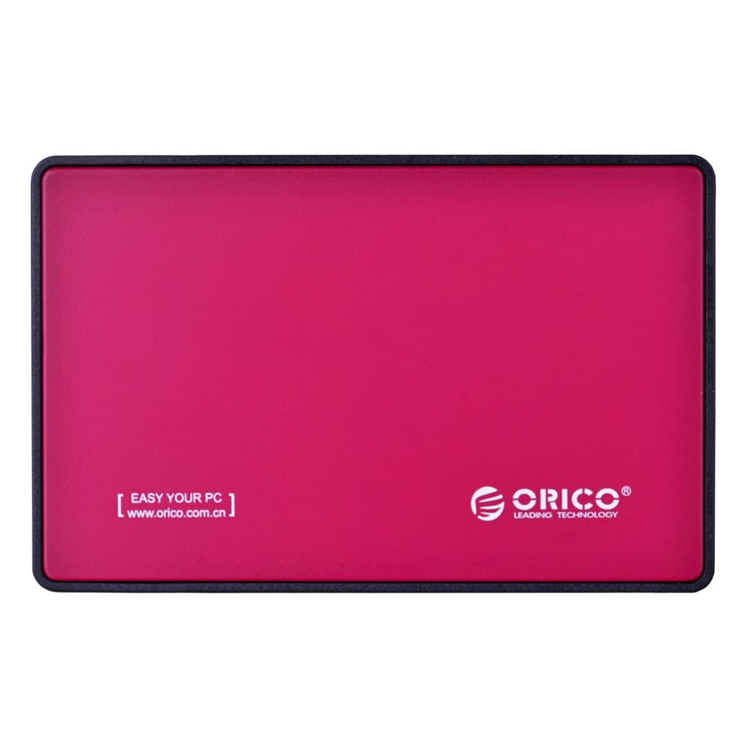 

ORICO OBUDOWA HDD/SSD 2,5", USB-A 3.1, ALU, CZERW