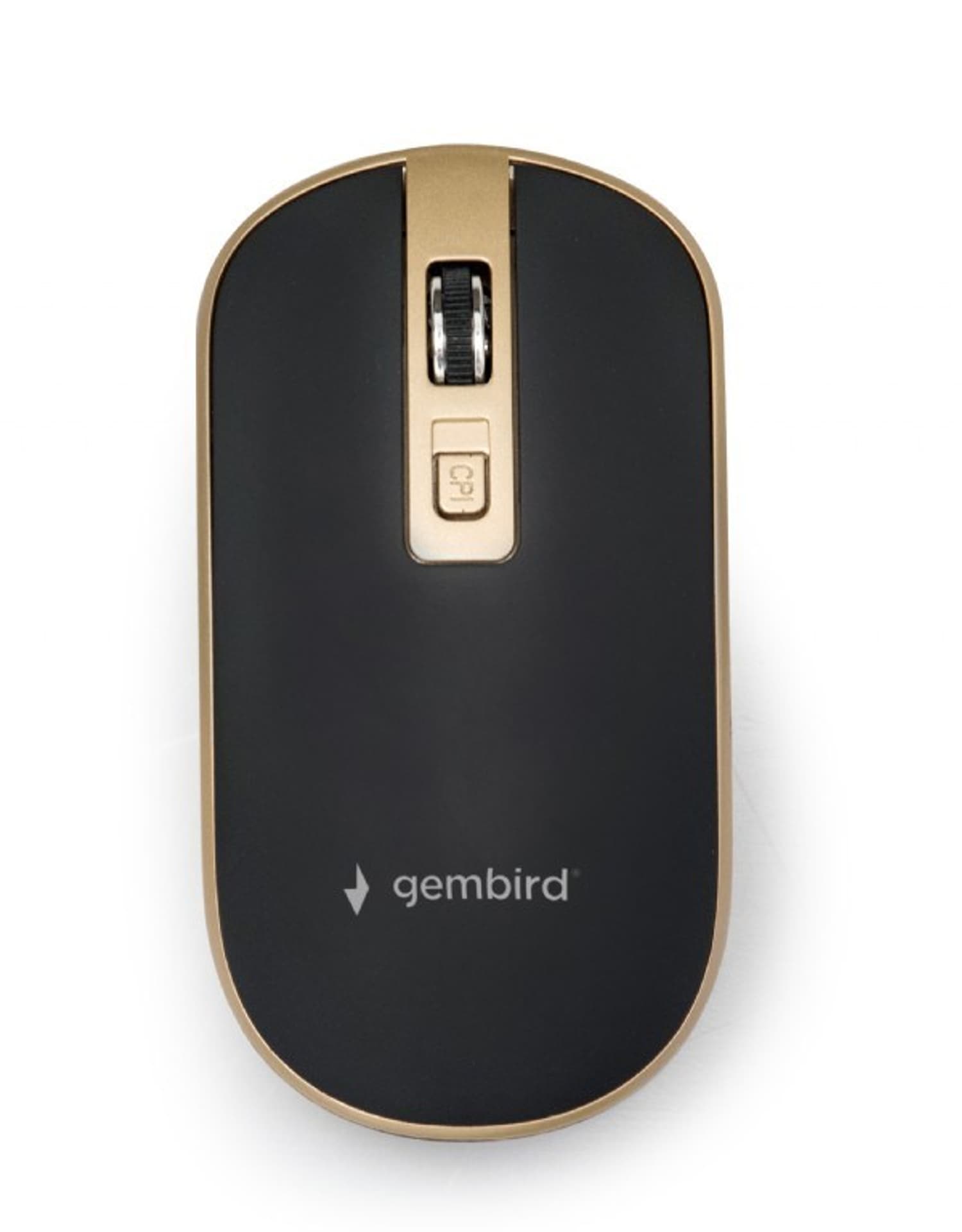 

GEMBIRD MYSZ MUSW-4B-06-BG OPTYCZNA 1600 DPI USB BEZPRZEWODOWA, NANO ODBIORNIK, CZARNO-ZŁOTA