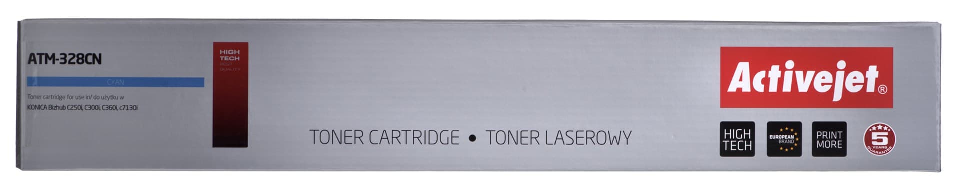 

Toner Activejet ATM-328CN (zamiennik Konica Minolta TN328C; Supreme; 28000 stron; błękitny)