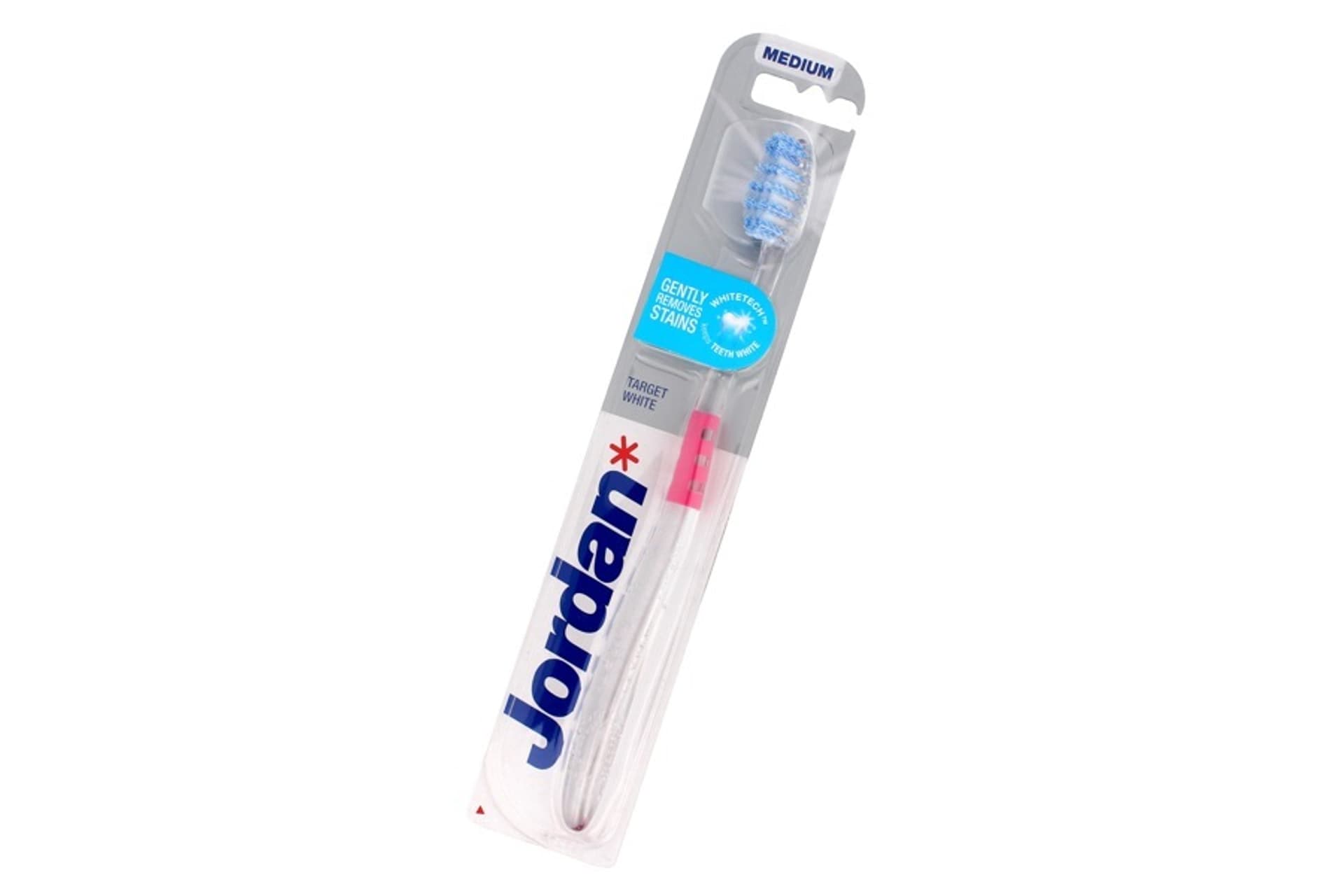

Jordan Szczoteczka do zębów Target White medium - mix kolorów 1szt