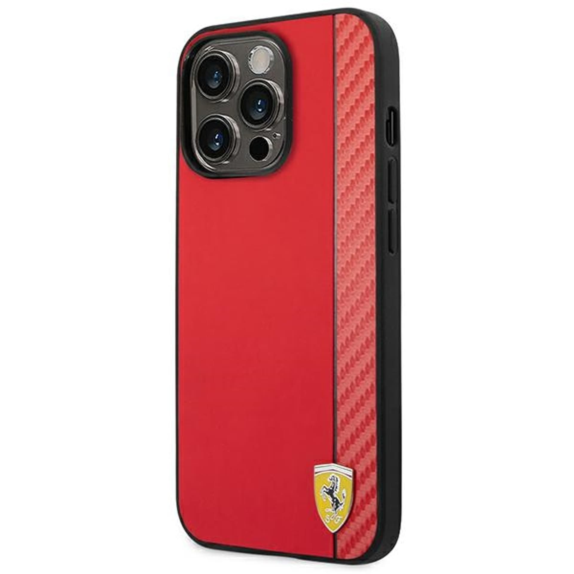 

Ferrari FEHCP14LAXRE iPhone 14 Pro 6,1" czerwony/red hardcase Carbon