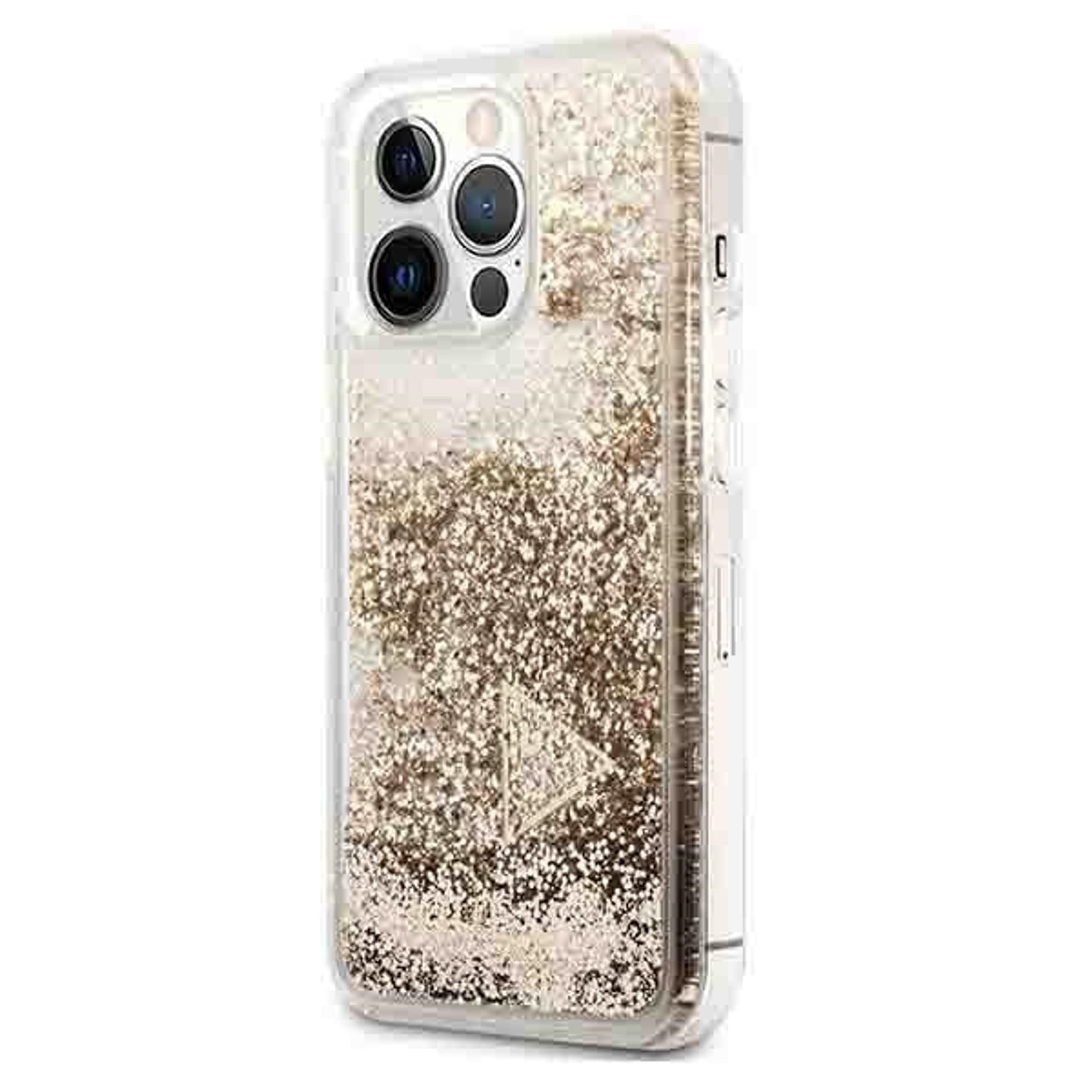 

Guess GUOHCP14XGLHFLGO iPhone 14 Pro Max 6,7" złoty/gold hardcase Glitter Charms