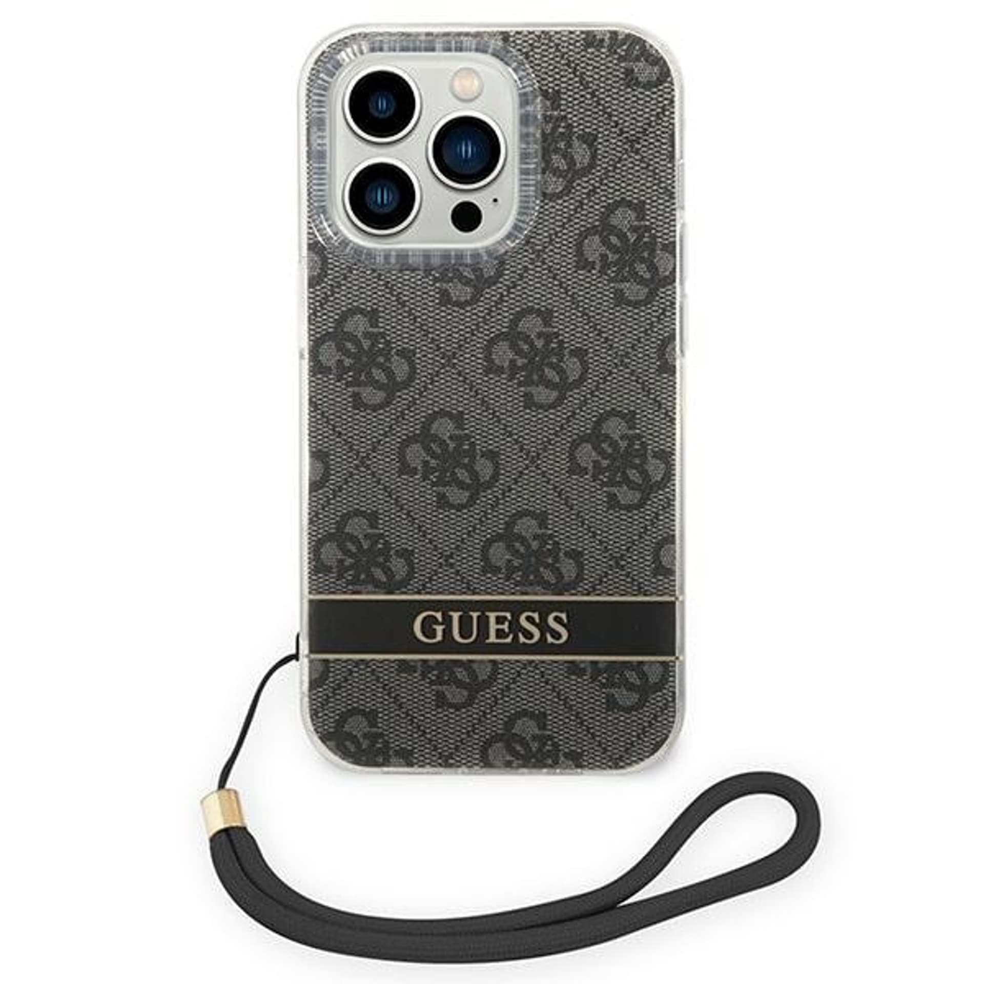 

Guess GUOHCP14XH4STK iPhone 14 Pro Max 6,7" czarny/black hardcase 4G Print Strap