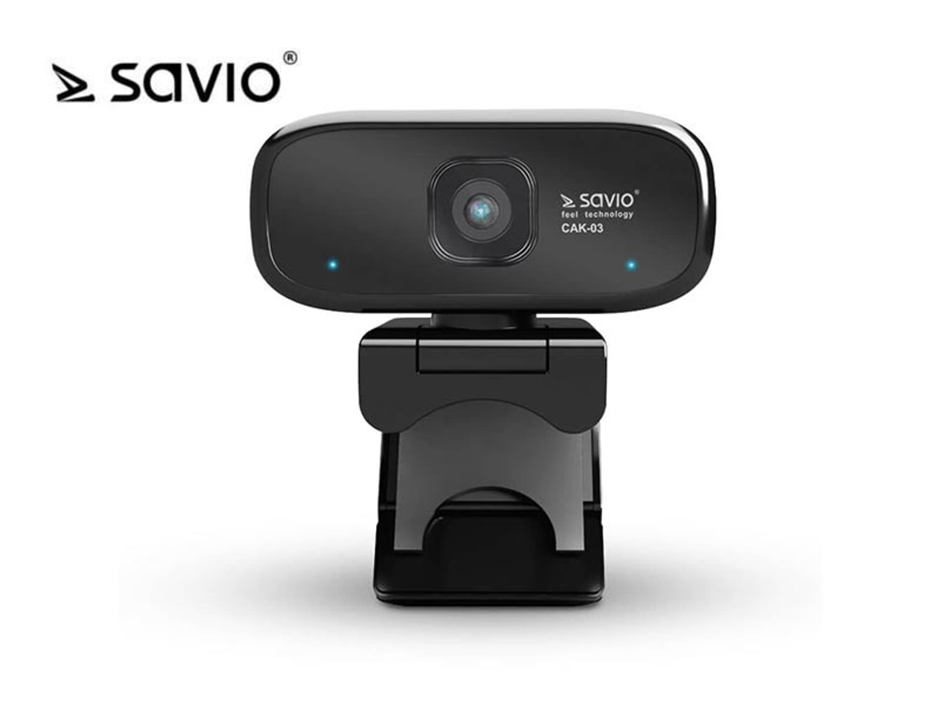 

Kamera Internetowa USB HD SAVIO CAK-03 z mikrofonem, 1280x720