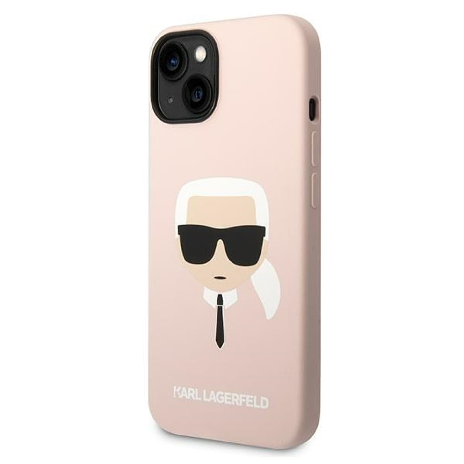

Karl Lagerfeld KLHCP14MSLKHLP iPhone 14 Plus 6,7" hardcase różowy/pink Silicone Karl`s Head