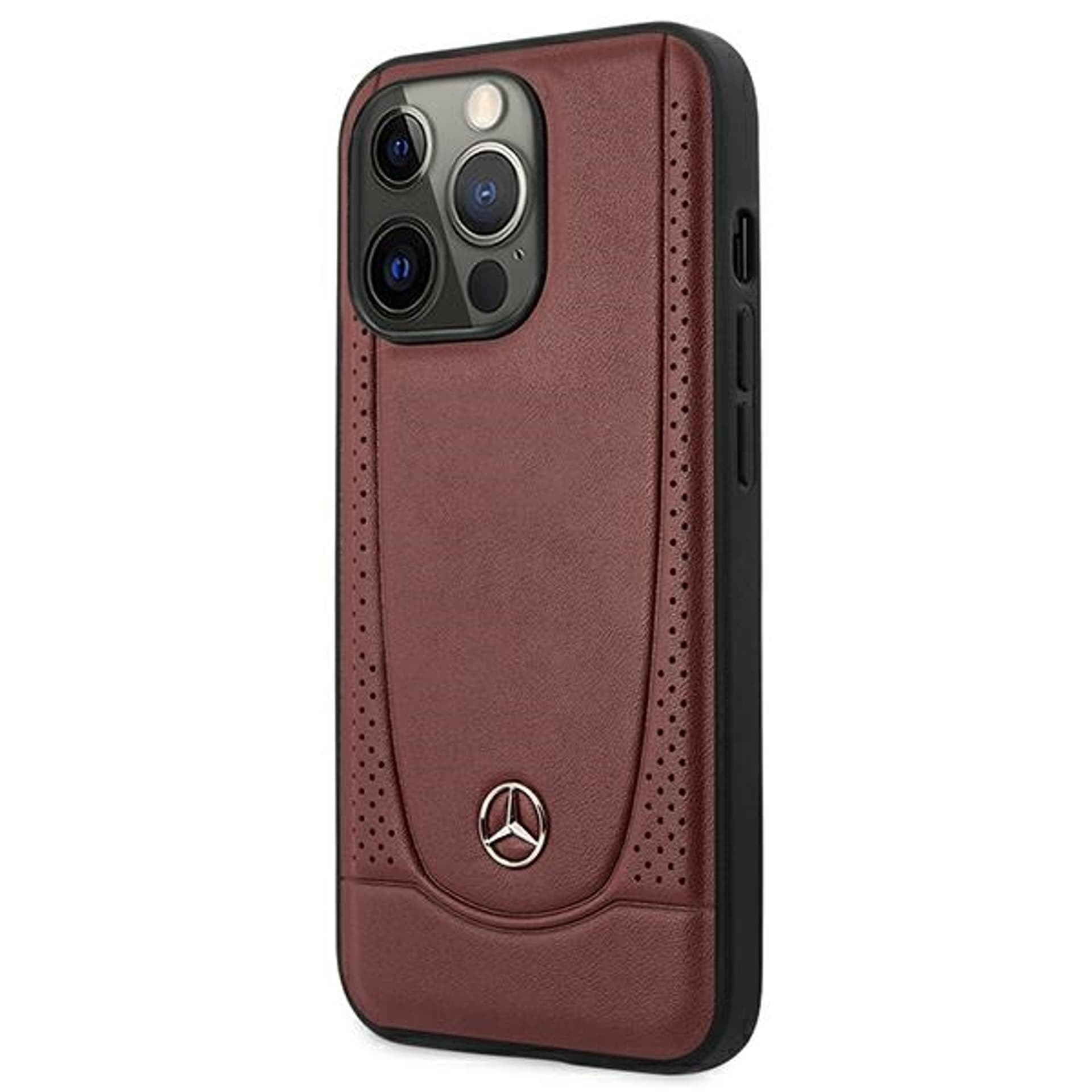 

Mercedes MEHCP14LARMRE iPhone 14 Pro 6,1" czerwony/red hardcase Leather Urban Bengale