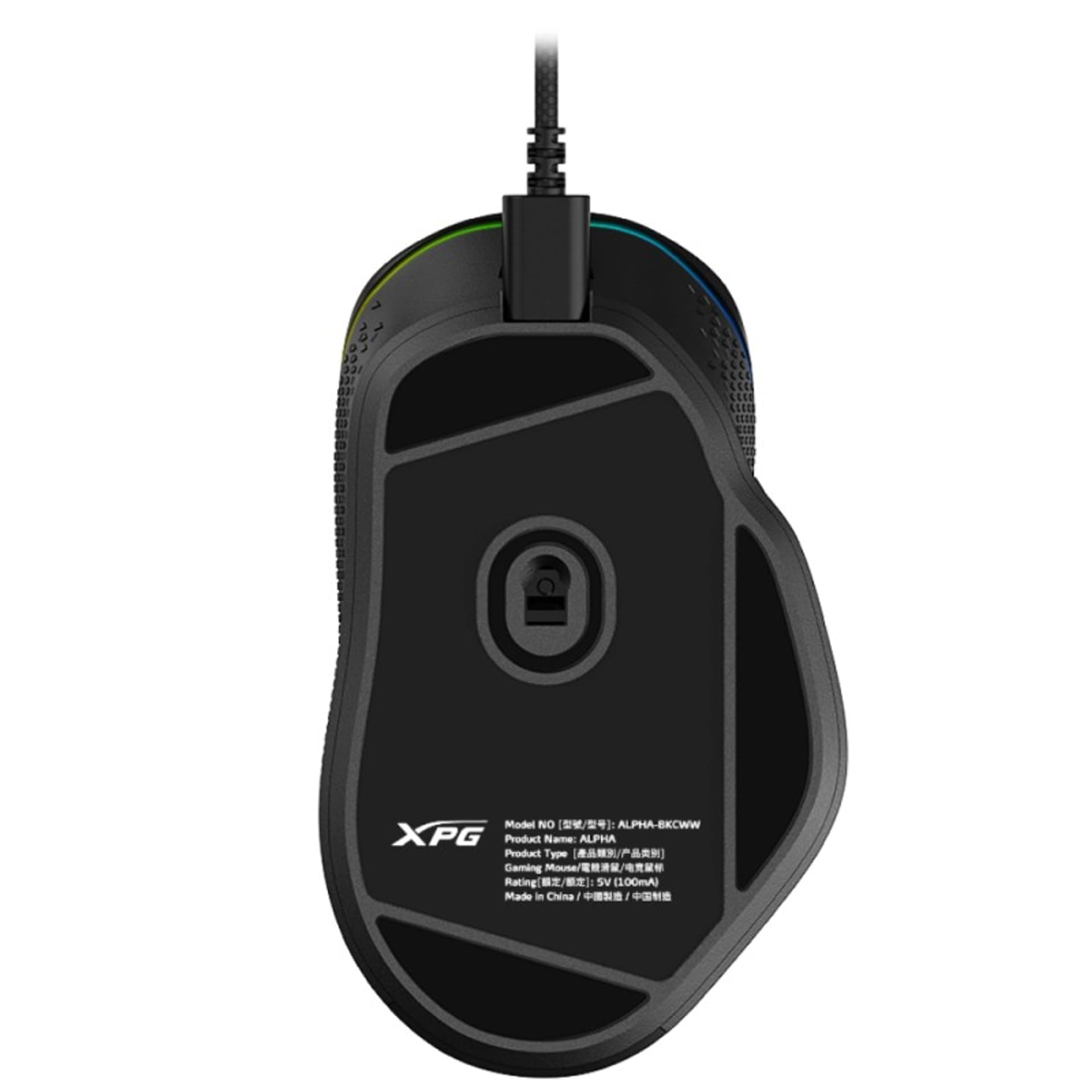 

XPG Mysz gamingowa ALPHA przewodowa czarna
