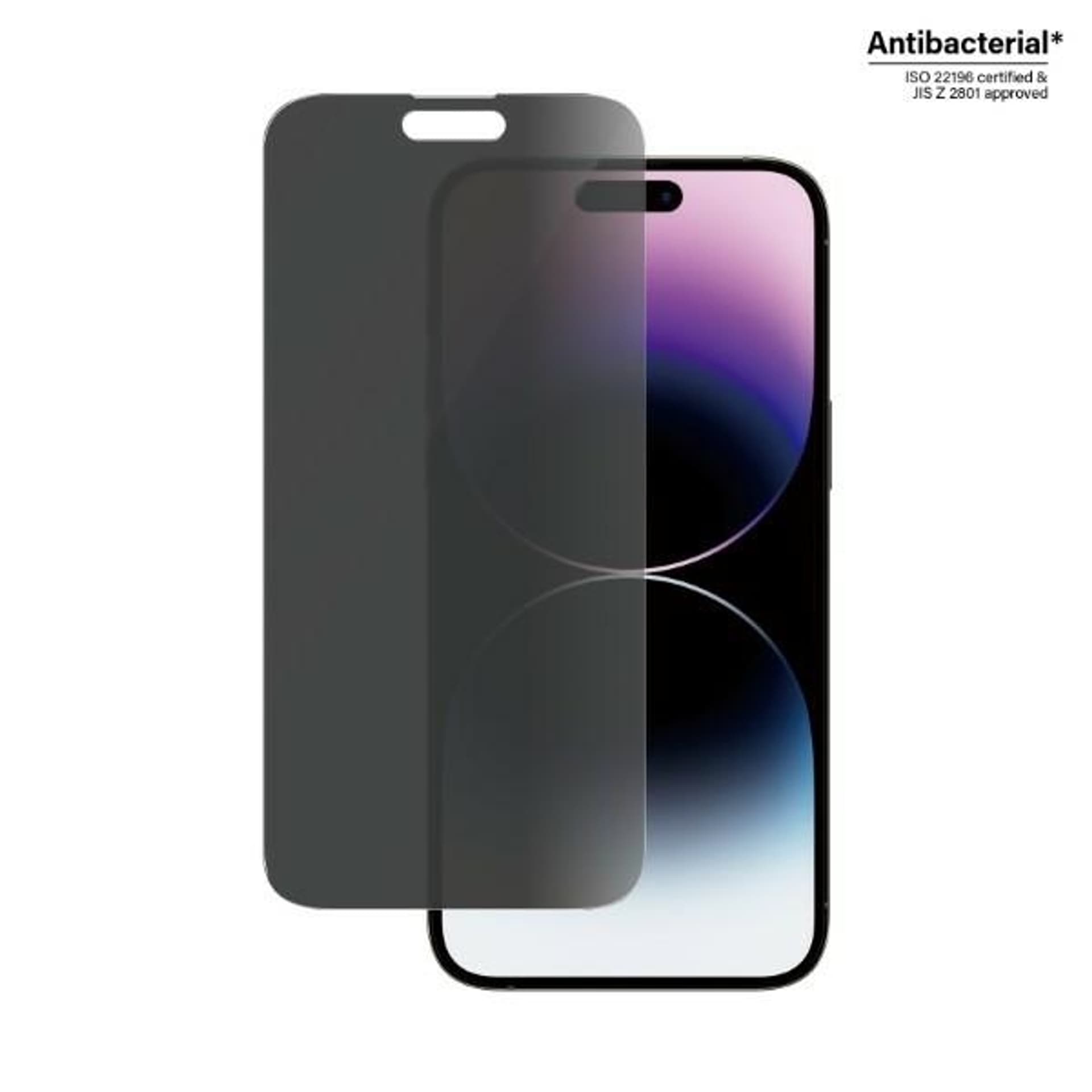 

PanzerGlass Classic Fit iPhone 14 Pro Max 6,7" Privacy Screen Protection Antibacterial P2770