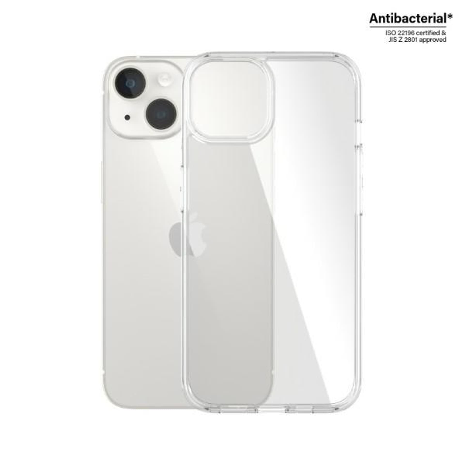 

PanzerGlass HardCase iPhone 14 6,1" Antibacterial Military grade transparent 0401