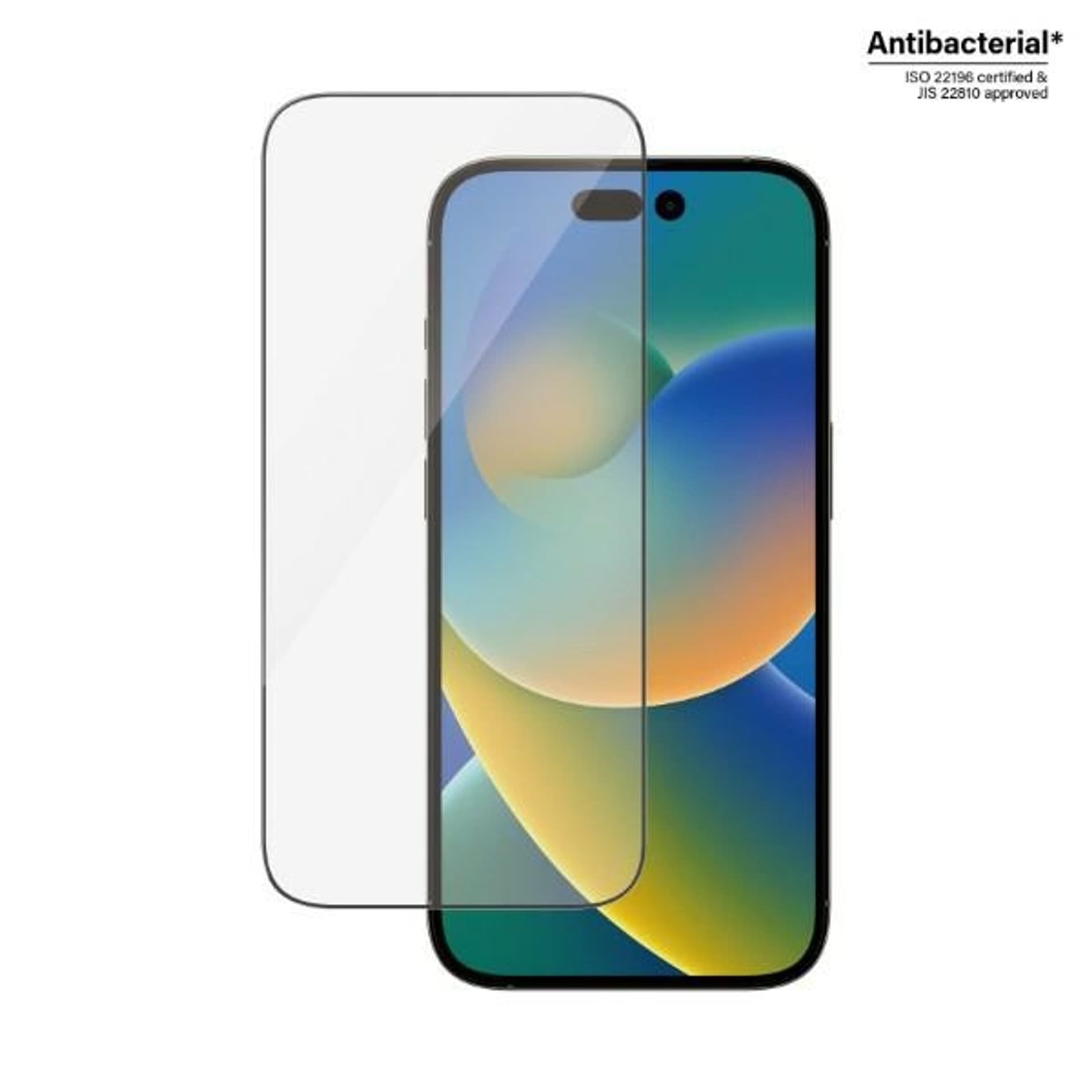 

PanzerGlass Ultra-Wide Fit iPhone 14 Pro 6,1" Screen Protection Antibacterial 2772