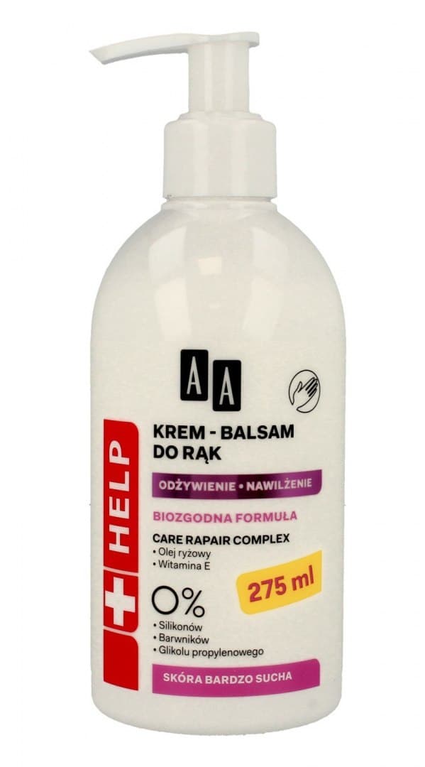 

AA HELP Krem-balsam do rąk odżywczo-nawilżający XXL 275ml