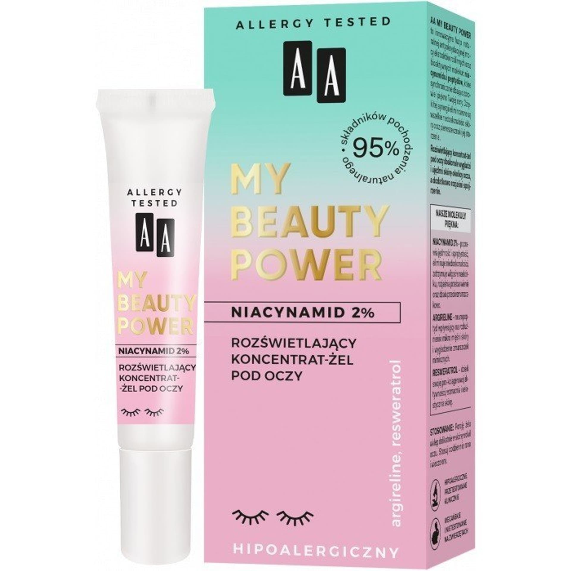 

AA*MY BEAUTY POWER Krem-ampułka podoczy