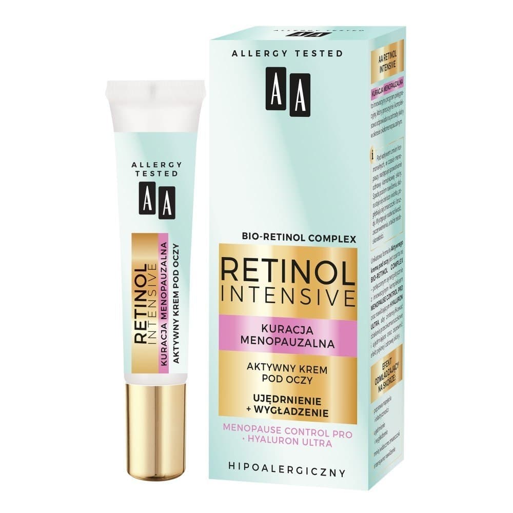 

AA Retinol Intensive Kuracja menopauzalna Aktywny Krem pod oczy