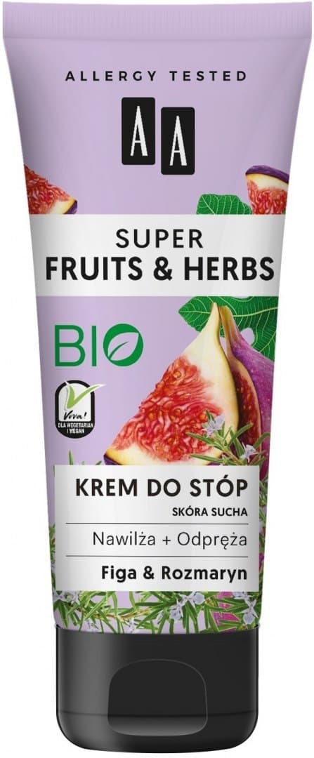 

AA Super Fruits & Herbs Krem do stóp nawilżająco-odprężający Figa & Rozmaryn 75ml