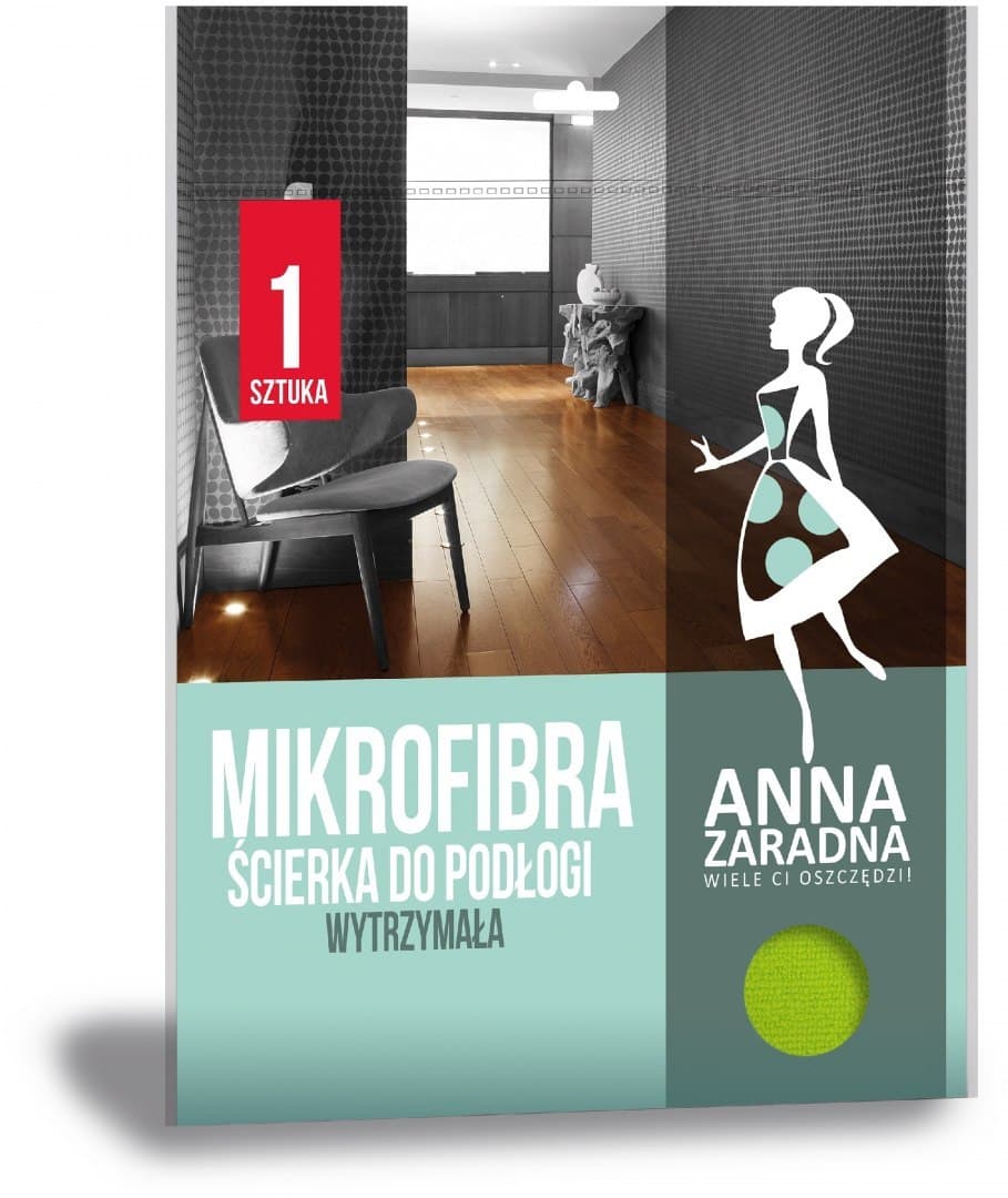 

Ściereczka z mikrofibry do podłogi ANNA ZARADNA PS-2619