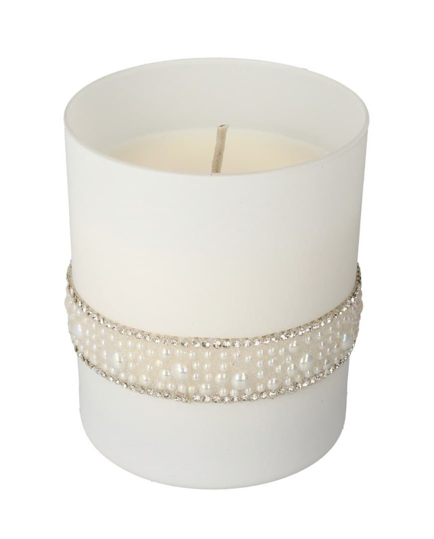 

Artman Crystal Glass Świeca zapachowa Pearl biała 1szt