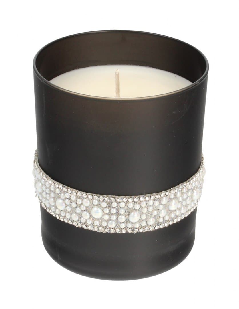 

Artman Crystal Glass Świeca zapachowa Pearl czarna 1szt