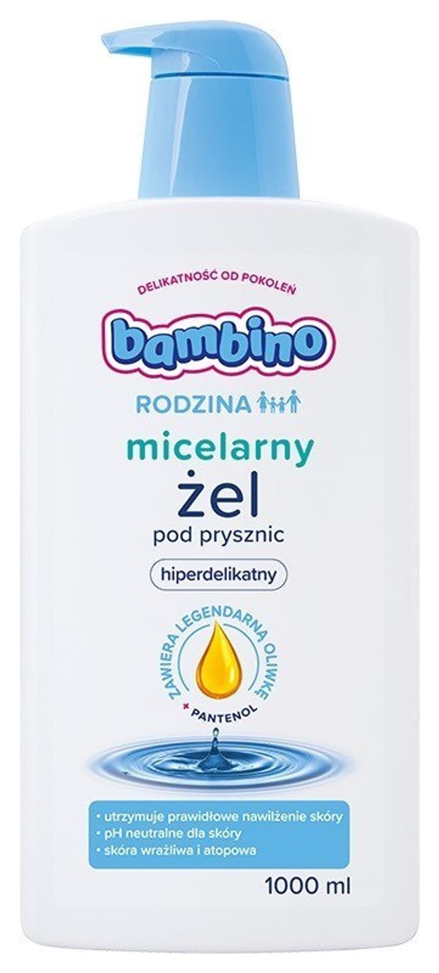 

Bambino Rodzina Żel pod prysznic hipoalergiczny 1000ml