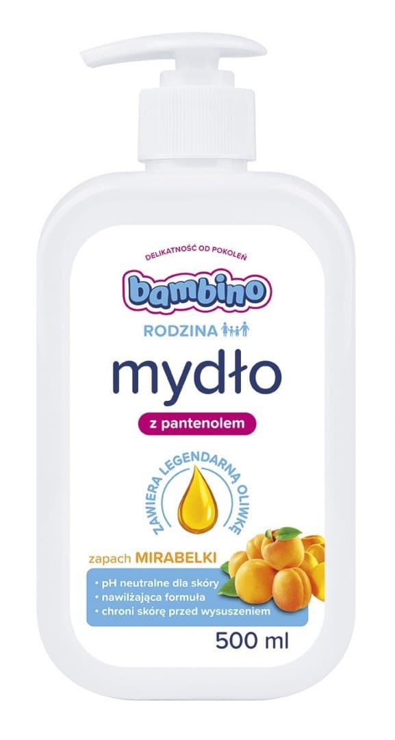 

Nivea Bambino Rodzina Mydło z Pantenolem 500ml