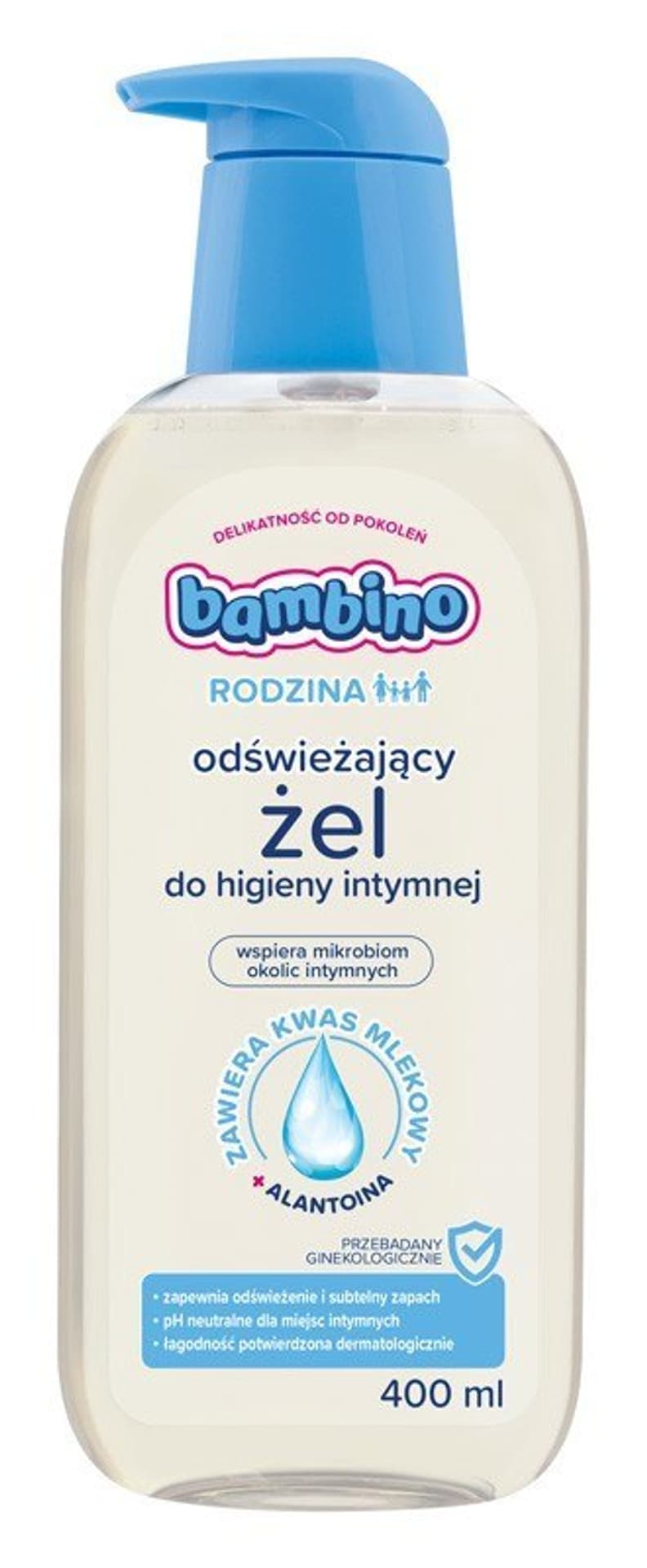 

Bambino Rodzina Żel do higieny intymnej hipoalergiczny 400ml