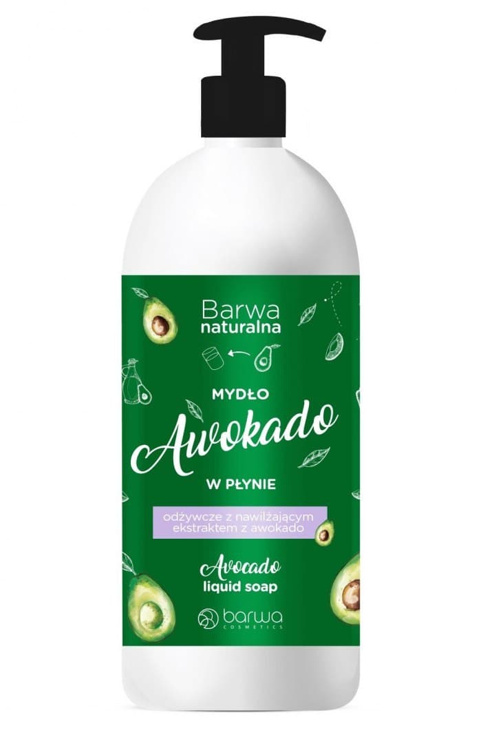 

BARWA Naturalna Awokado Mydło w płynie odżywcze - skóra sucha 500ml