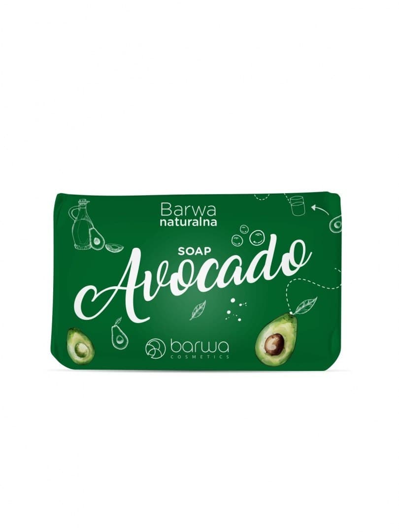 

BARWA Naturalna Mydło w kostce Avocado 100g
