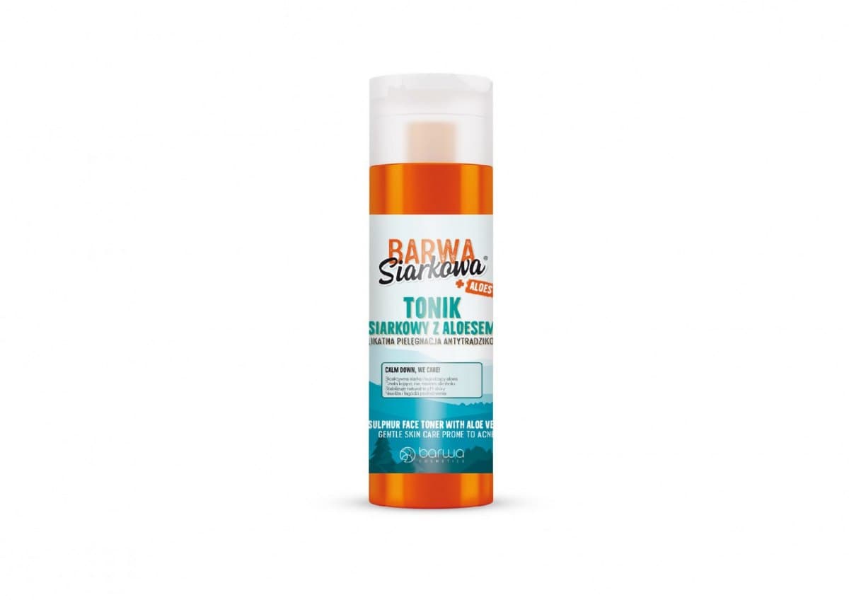 

Barwa Siarkowa + Aloes Tonik siarkowy z aloesem - pielęgnacja antytrądzikowa 200ml