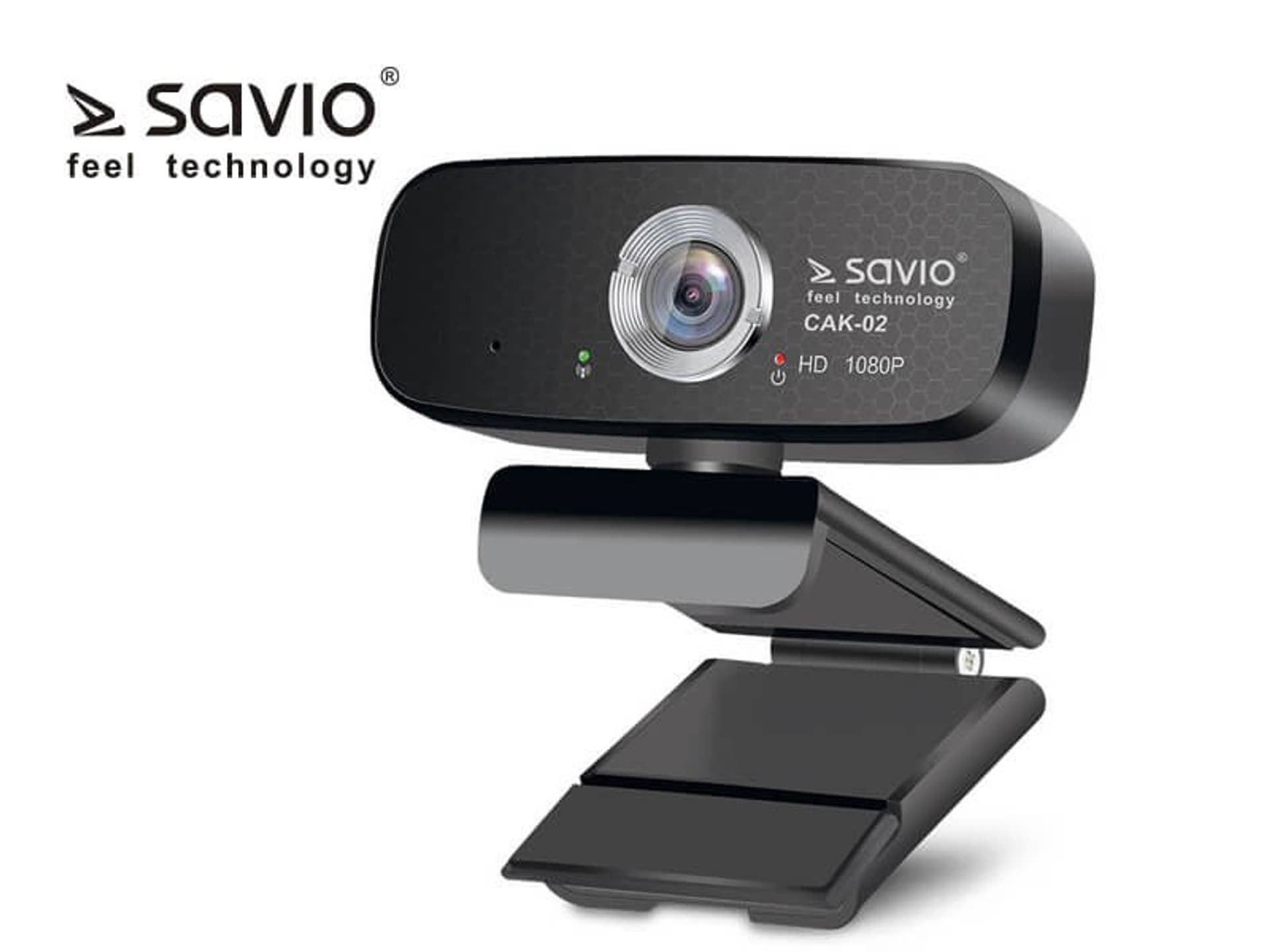 

Kamera Internetowa USB Full HD SAVIO CAK-02 z mikrofonem