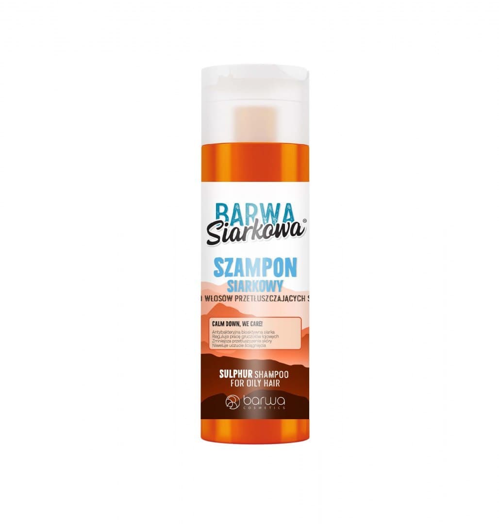 

Barwa Siarkowa Szampon do włosów antybakteryjny 180ml