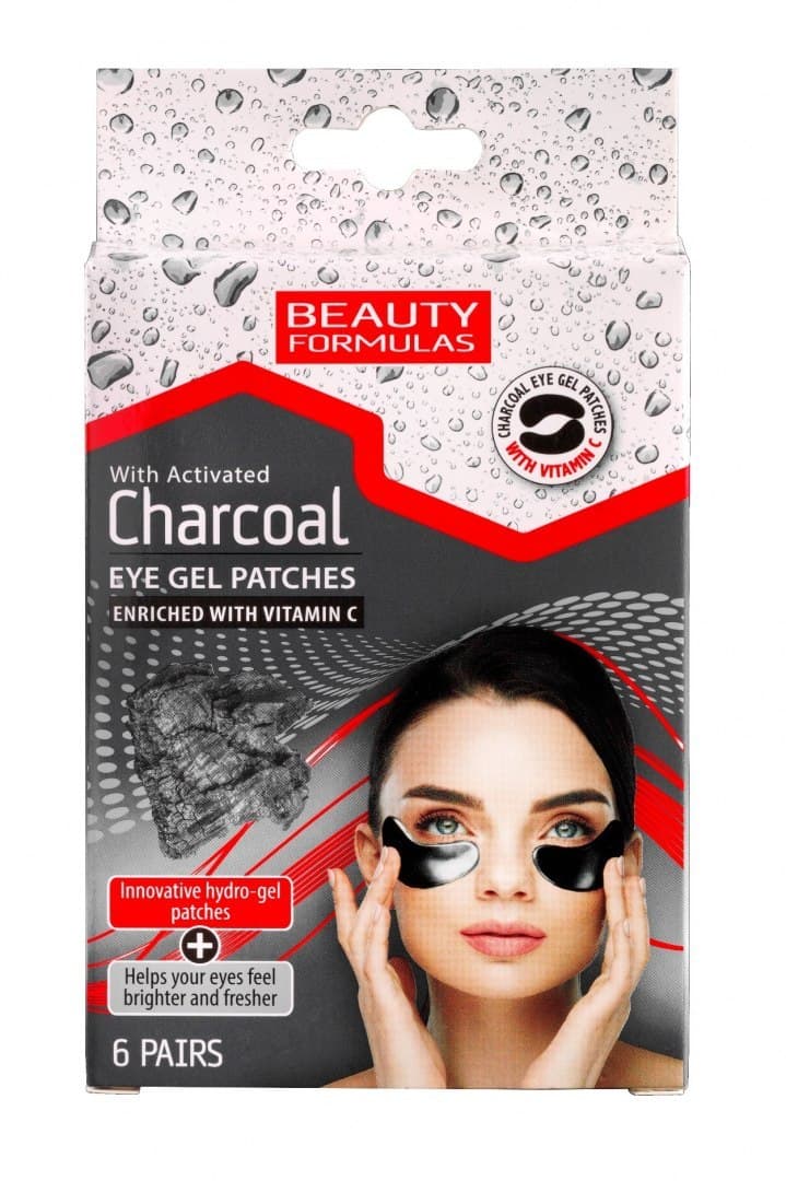 

Beauty Formulas Charcoal Żelowe Płatki pod oczy z aktywnym węglem 1op-6szt