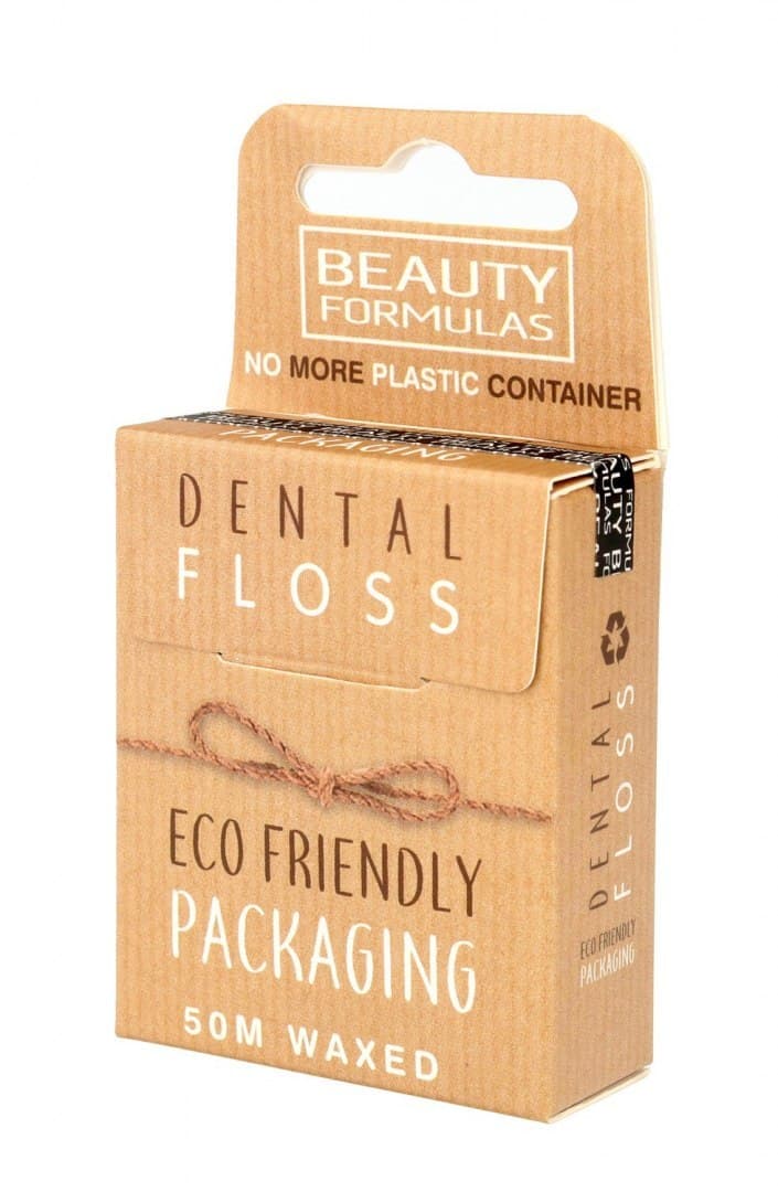 

Beauty Formulas Eco Friendly Nić dentystyczna woskowana 1op.-50m