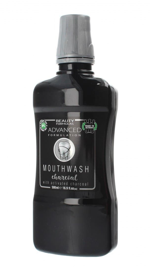 

Beauty Formulas Mouthwash Płyn do płukania jamy ustnej Charcoal 500ml