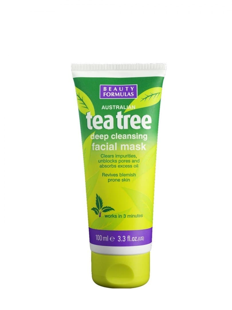 

Beauty Formulas Tea Tree Maska glinkowa głęboko oczyszczająca 100ml